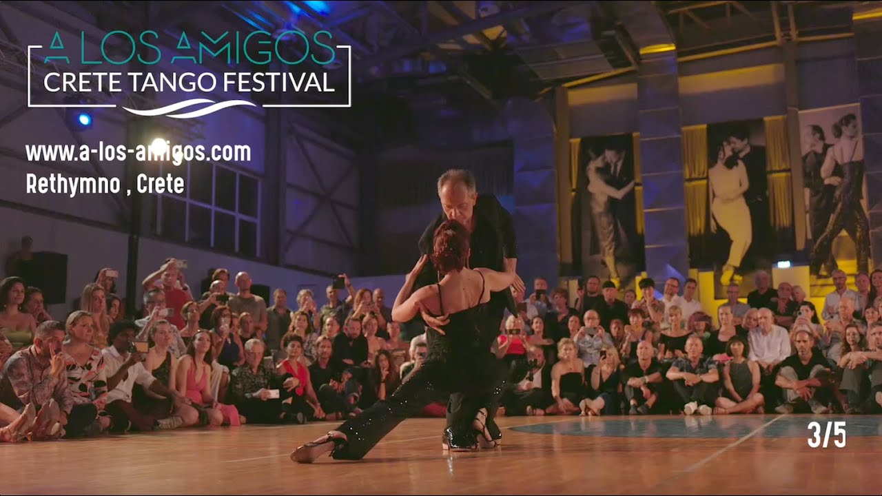 GUSTAVO NAVEIRA & GISELLE ANNE (3/5) to Oblivion (Piazzolla) at A Los Amigos 2024 Crete