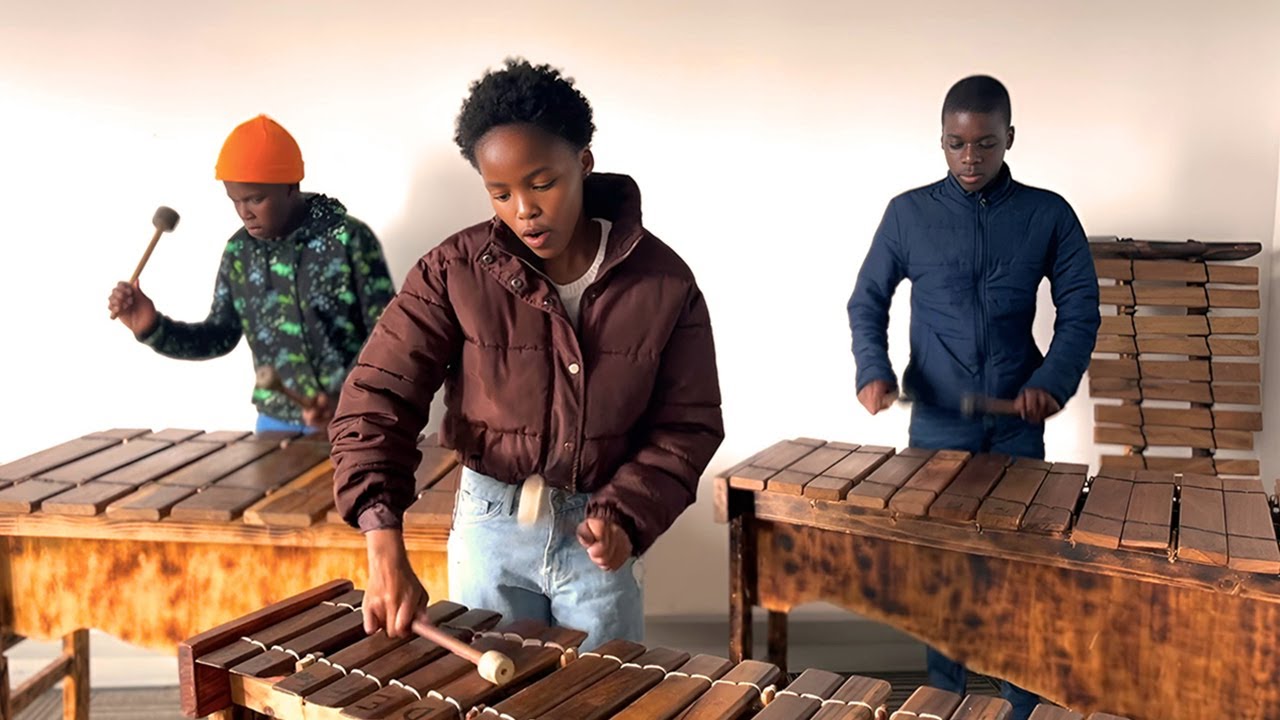 A Marimba performance in South Africa