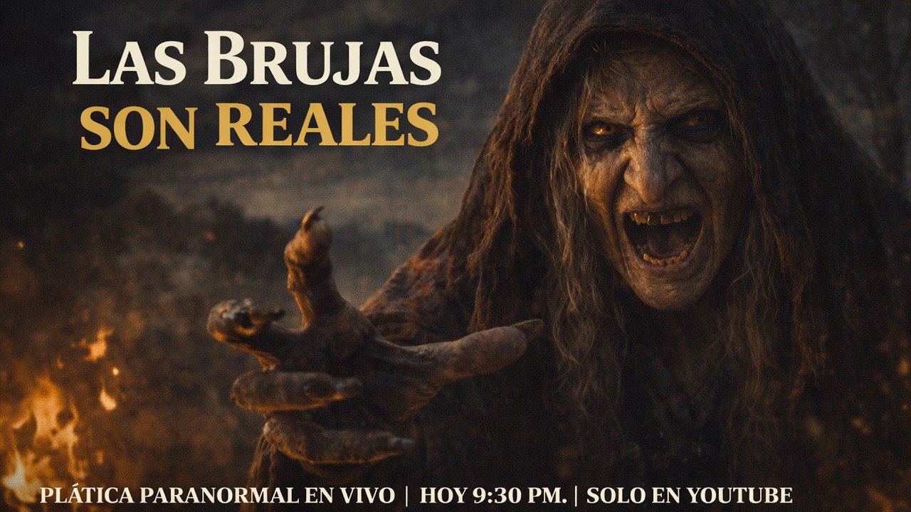 🎙️Plática Paranormal En VIVO | Experiencias con brujas