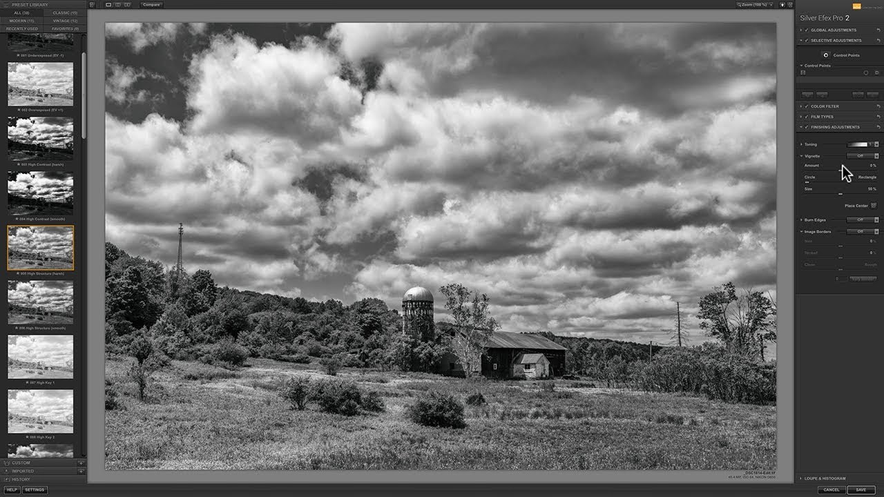 Mastering the Nik Collection - 6: Silver Efex Pro 2 Control Points