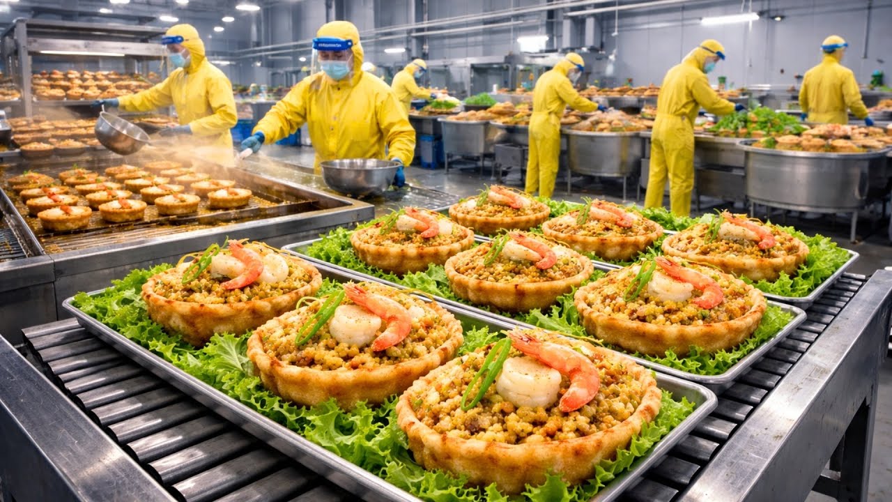 Sự Thật Bên Trong Nhà Máy Bánh Cống Sản Xuất Hàng Nghìn Cái Mỗi Ngày ở Cần Thơ?