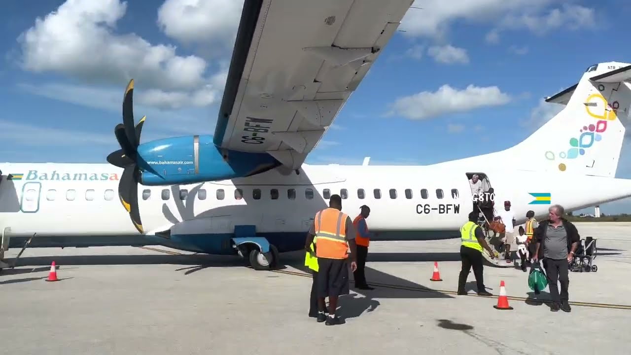 [4k] Bahamasair ATR 72-600 | Fort Lauderdale - Freeport
