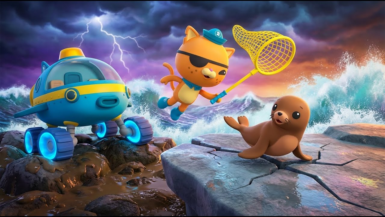 ⚓ Saved from the Crumbling Cliff! 🦭 Rescue the Lost Sea Lion Pups! | Octonauts Full Episode