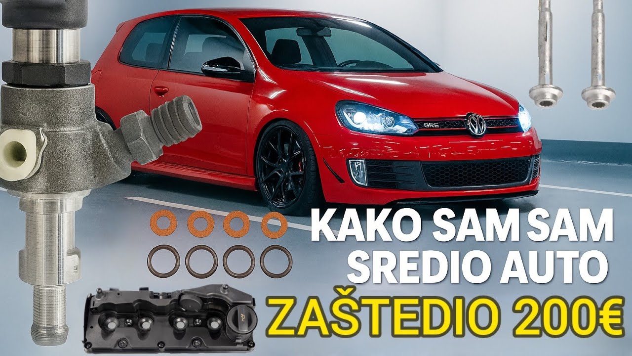 LEAK REPAIR / POPRAVKA CURENJA – VW GOLF 1.6 TDI ⚙️