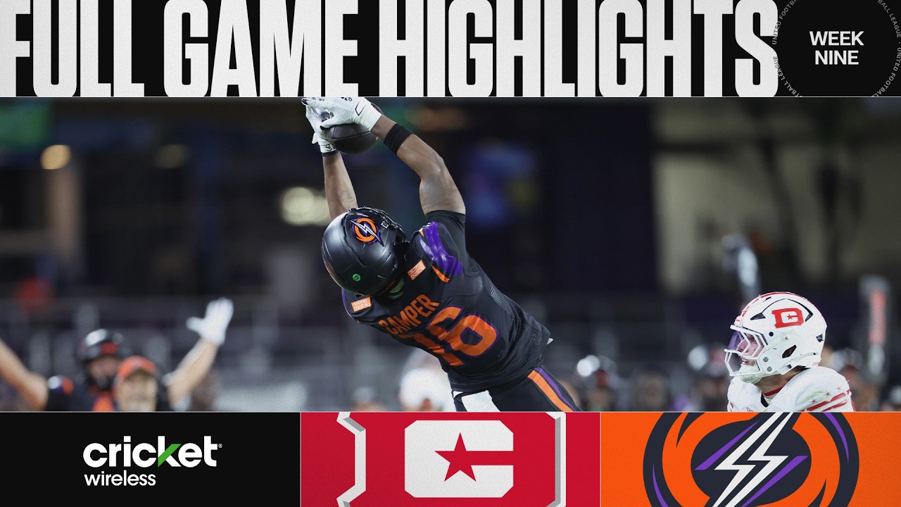DC Defenders против Orlando Storm | United Football League