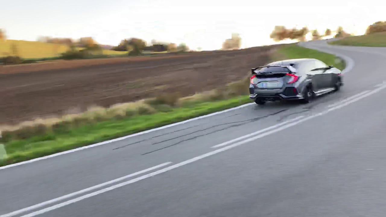 Honda civic type r drift