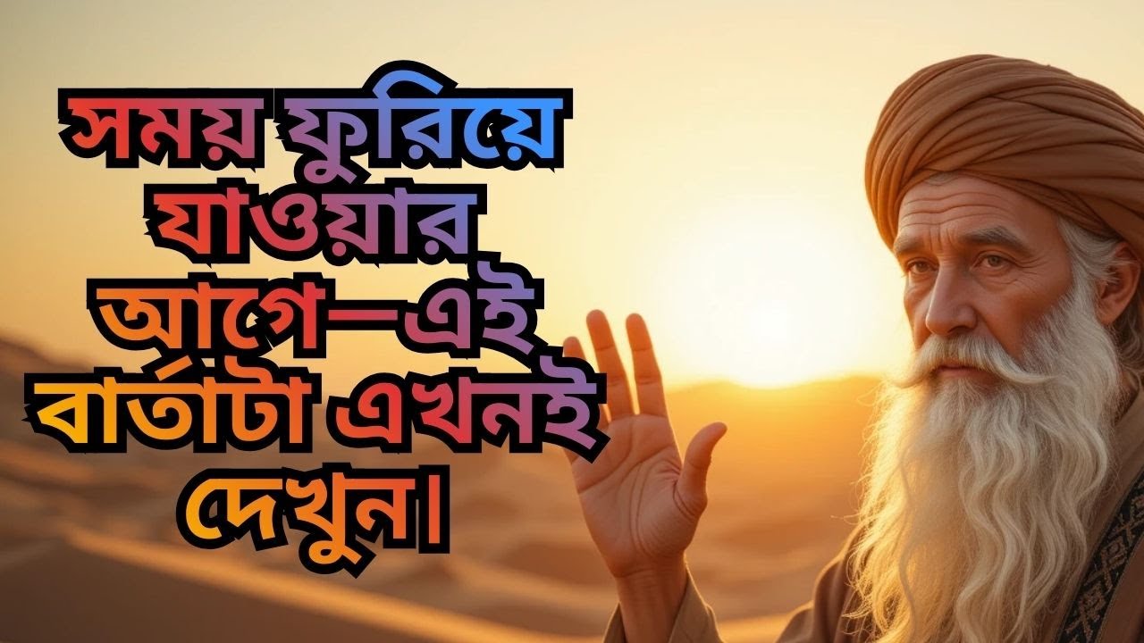 সময় ফুরিয়ে যাওয়ার আগে—এই বার্তাটা এখনই দেখুন।