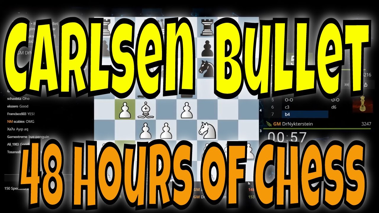 ♚ World Champion Magnus Carlsen | A Compilation of Bullet Chess Matchups | 48 Hours of Carlsen Chess