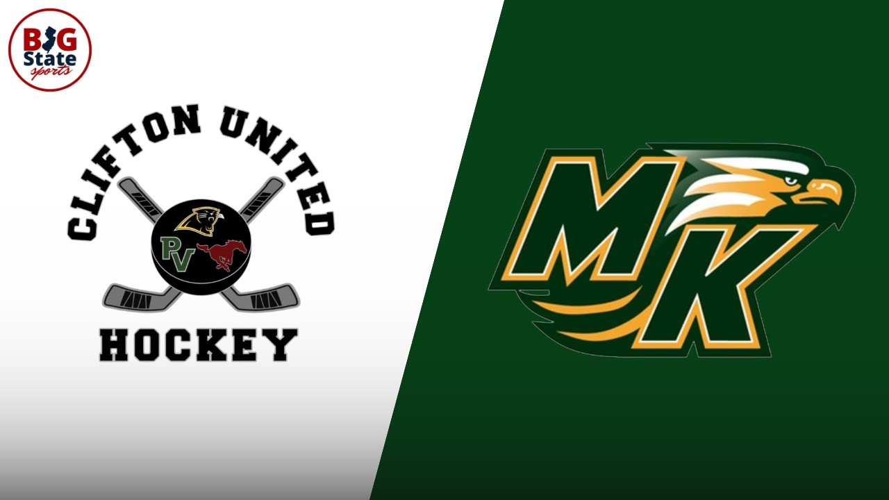Boys Ice Hockey: Clifton vs Morris Knolls/Morris Hills