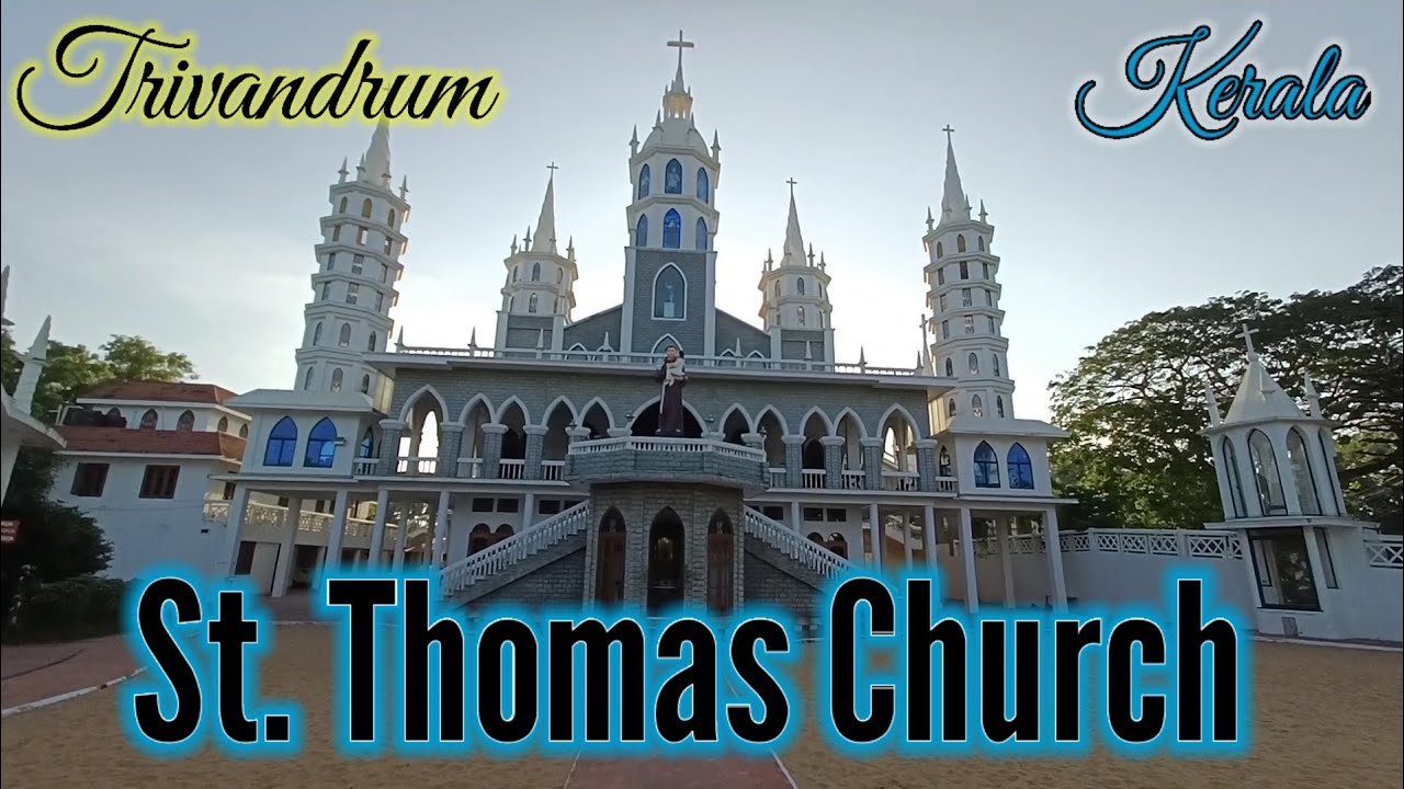 St. Thomas Church  Trivandrum Kerala// Isha Masih // St. Thomas Roman Catholic Latin  Church veli
