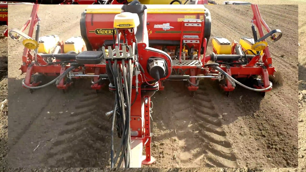 Semis maïs 2017 || Väderstad tempo f8 || NH t7.235