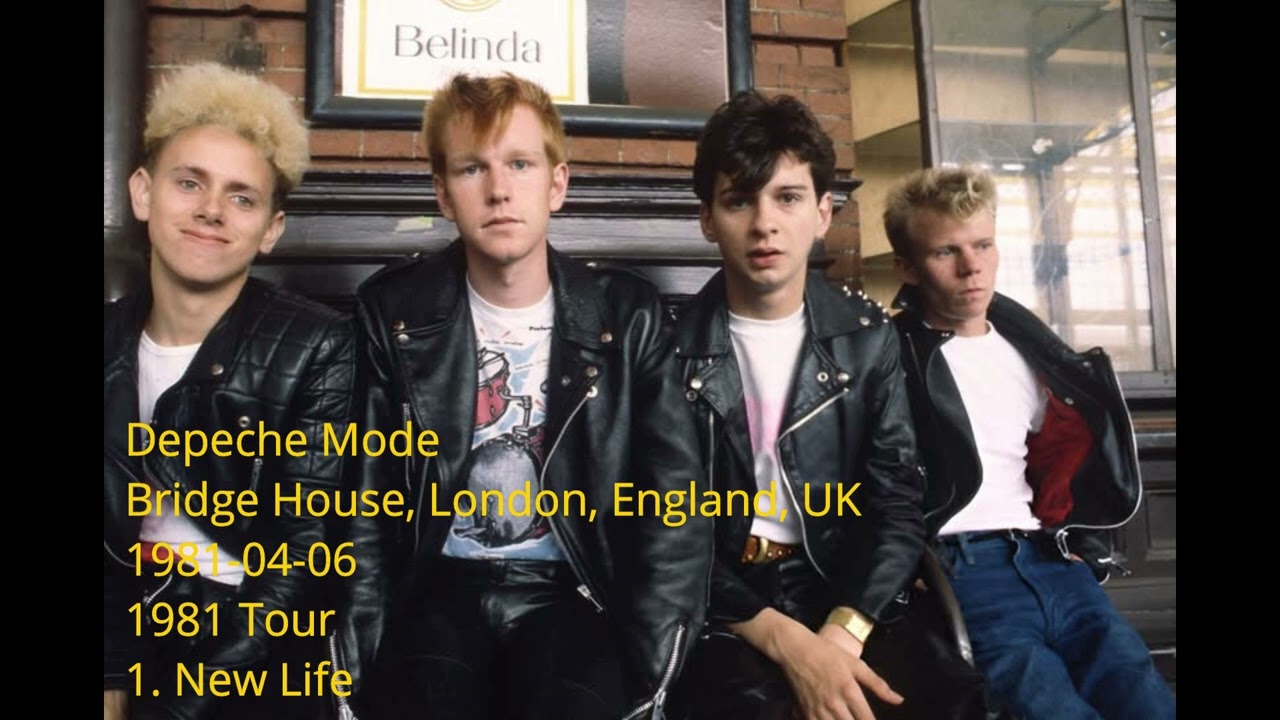 Depeche Mode - New Life live in 1981-04-06 Bridge House, London, England, UK