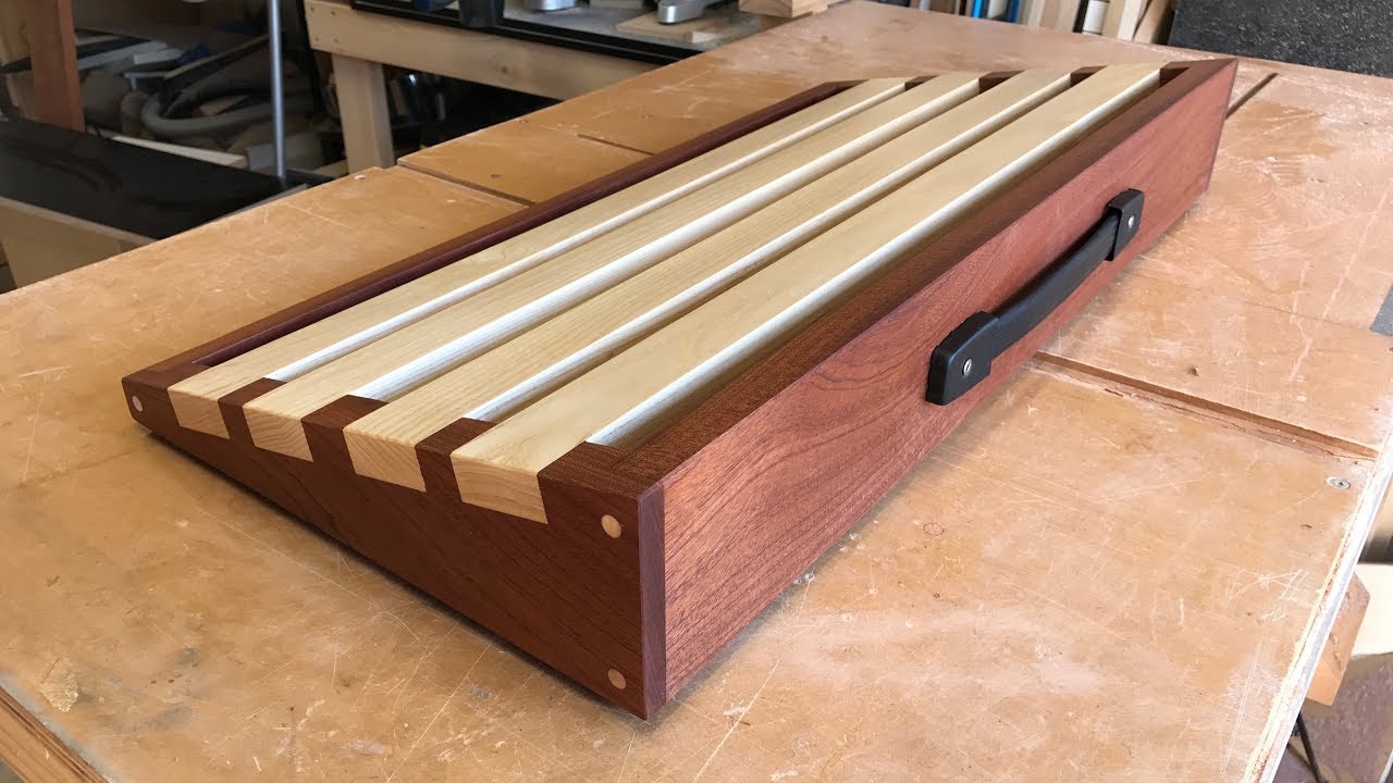 Mahogany/Ash Pedalboard