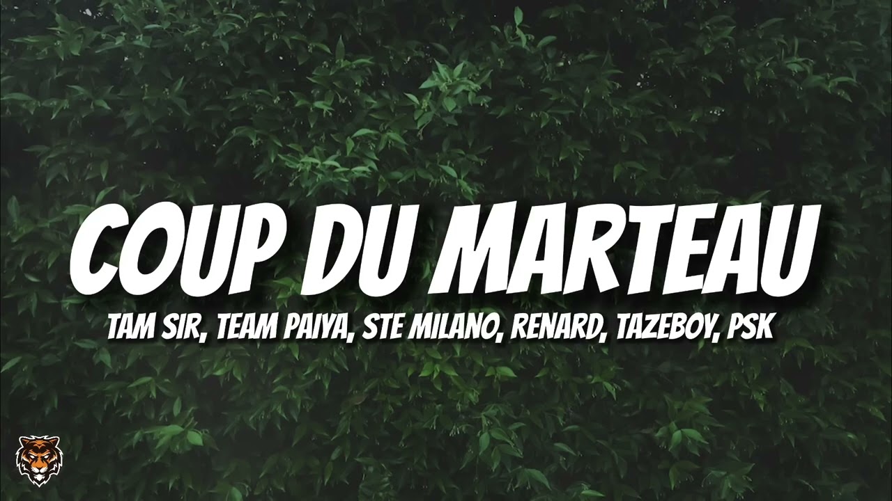 Tam Sir - Coup Du Marteau (Audio) feat. Team Paiya, Ste Milano, Renard Barakissa, Tazeboy, & PSK