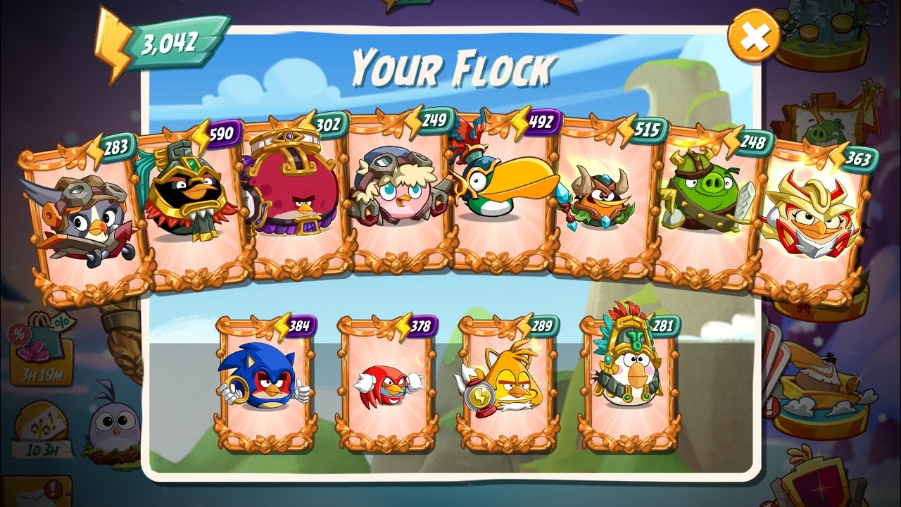 Day 1 boosted birds final push CVC CLAN BATTLE | angry birds 2 ab2 