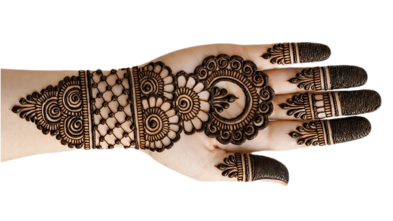 Very Easy Stylish Mehndi Design Front Hand// Simple & Beautiful Mehndi Design//Mehandi Design#mehndi