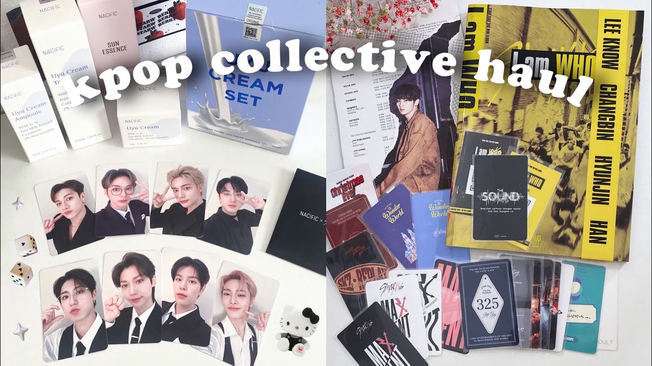 распаковка альбома Stray Kids - I AM WHO, Nacific, фотокарт bts, itzy, xdinary heroes 📦 unboxing