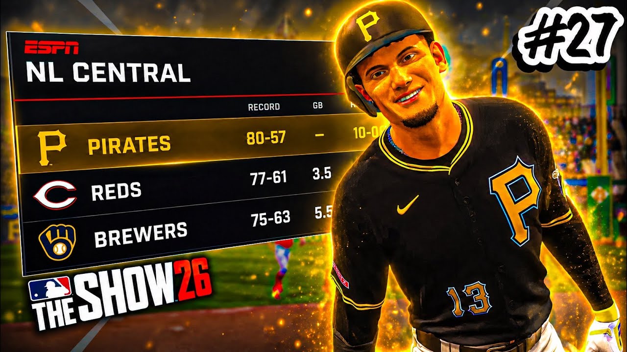 The closest division race EVER&hellip; | MLB the Show 26 Pirates Franchise | Ep 27 [S3]