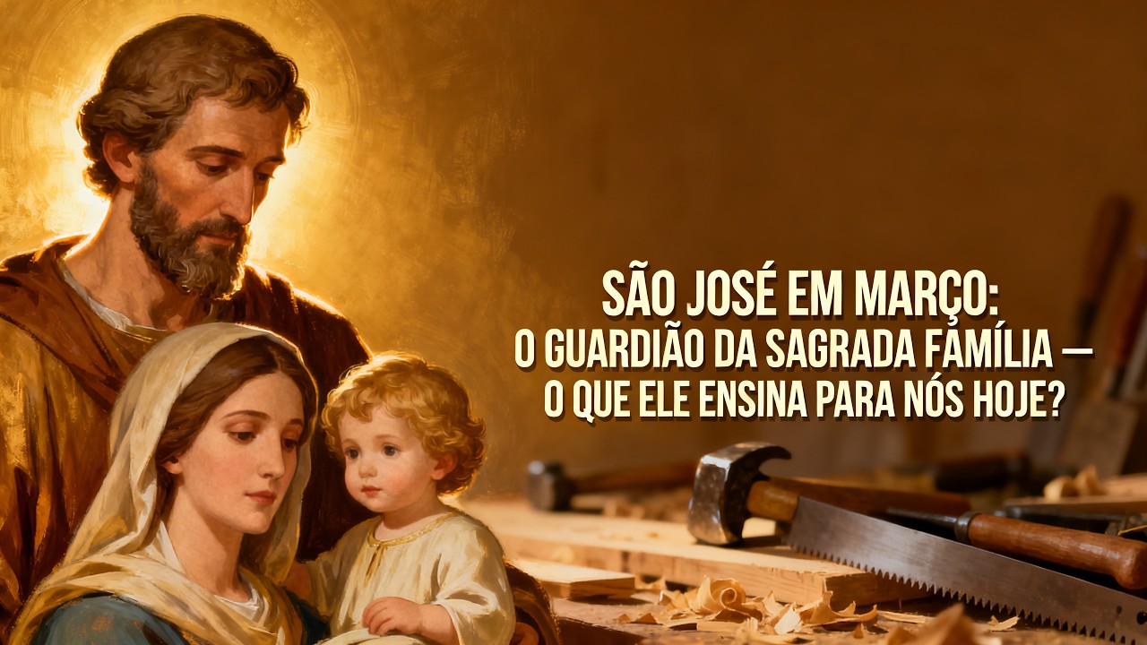 São José em Março: o Guardião da Sagrada Família e o que ele ensina para nós hoje