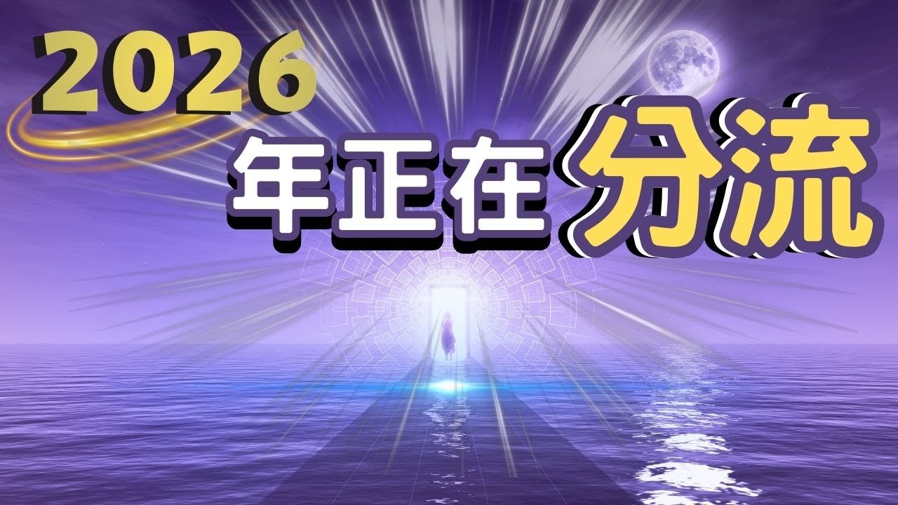 不是每個人都適合靈性覺醒，2026會直接分流