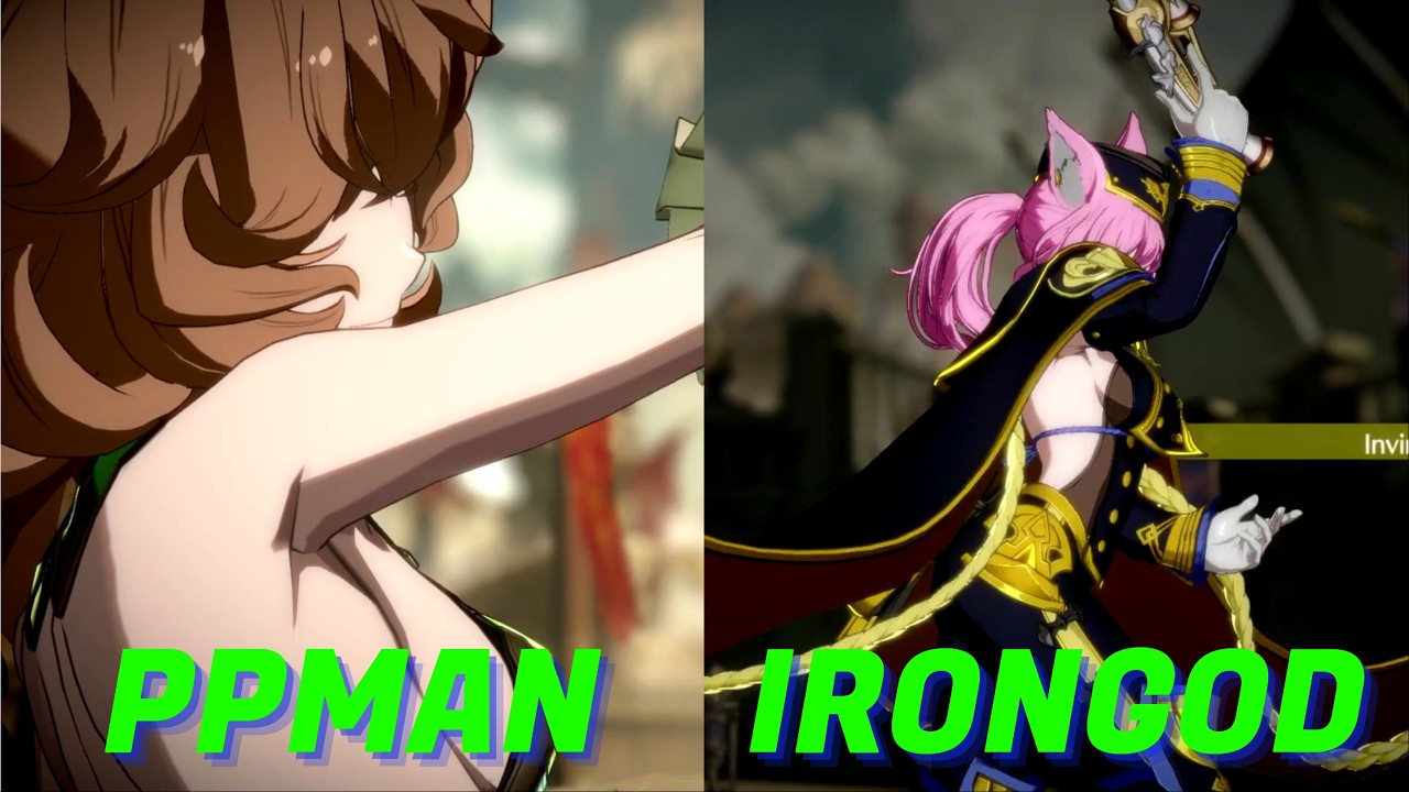GBVSR High Level Gameplay PPMAN Ferry VS IRONGOD Ilsa