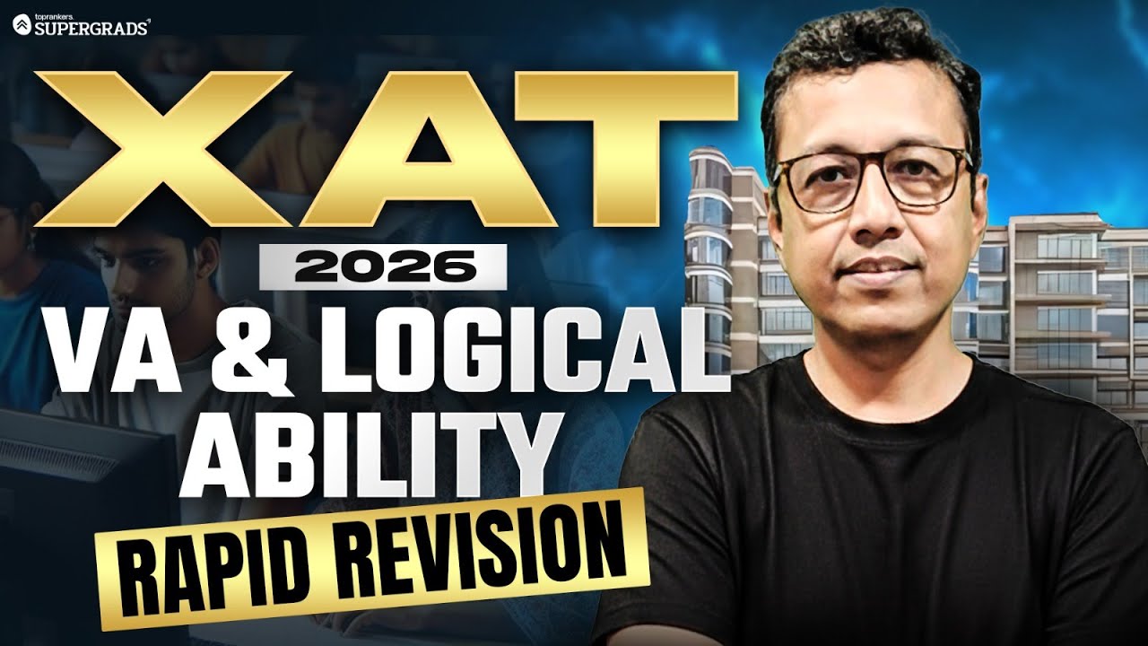 XAT 2026 Verbal Ability & Logical Ability Last-Minute Rapid Revision | Most Repeated Topics
