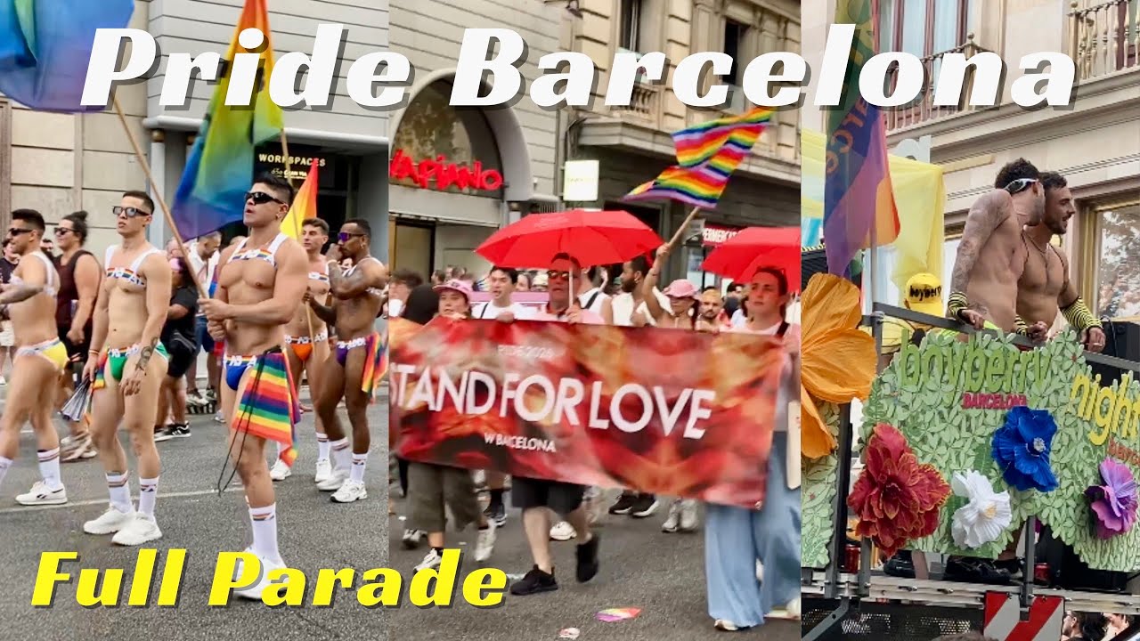 Barcelona Pride Parade 2026 🌈 | FULL Parade Experience | Orgullo