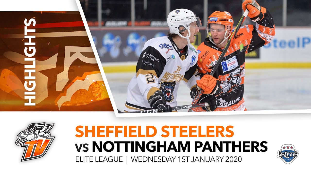 Sheffield Steelers v Nottingham Panthers - EIHL - 1st January 2020