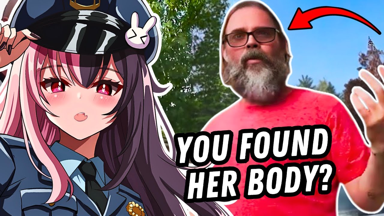Муж понял, что полиция нашла тело его жены | Реакция Vtuber