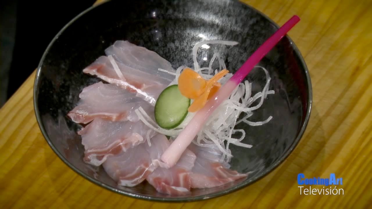 Como preparar SASHIMI de lubina Y SASHIMI DE ATUN