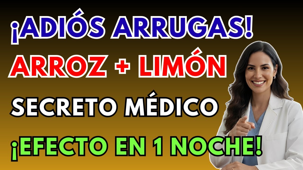¡PIEL DE SEDA A LOS 70! EL SECRETO DEL ARROZ Y LIMÓN QUE TU PIEL AGRADECERÁ