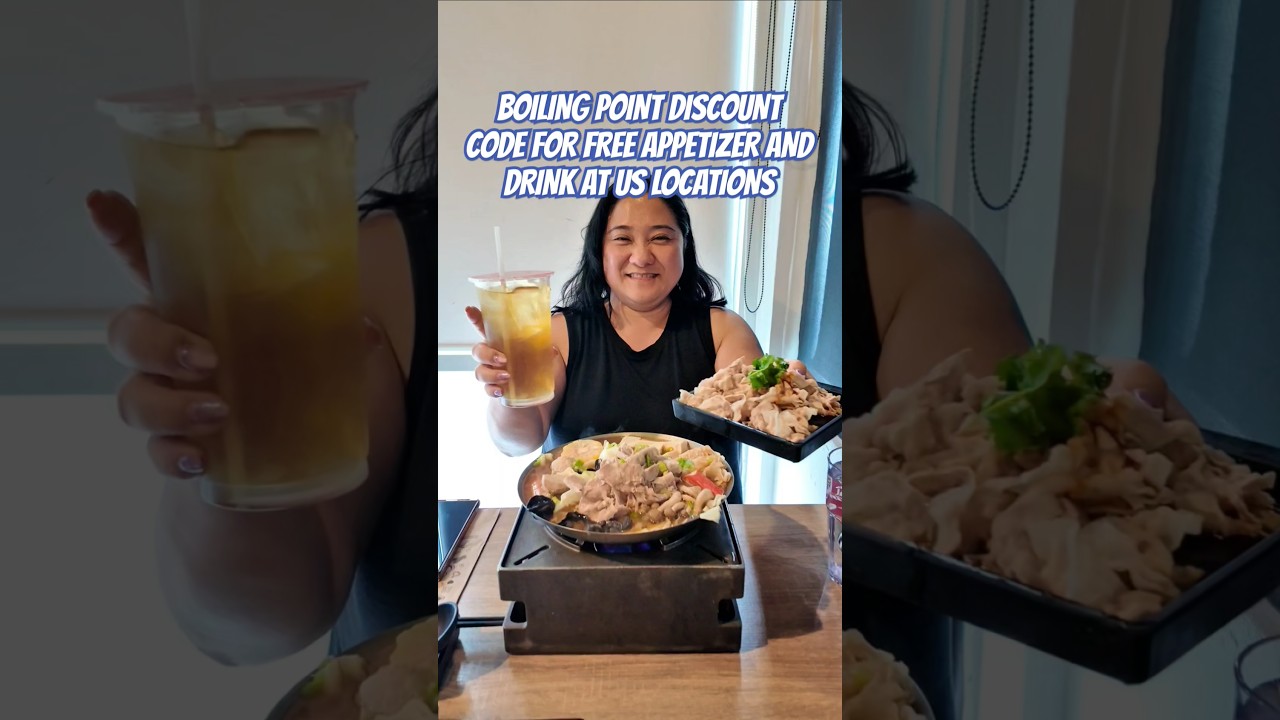 Free app and drink at Boiling Point locations with my code MONICA 
