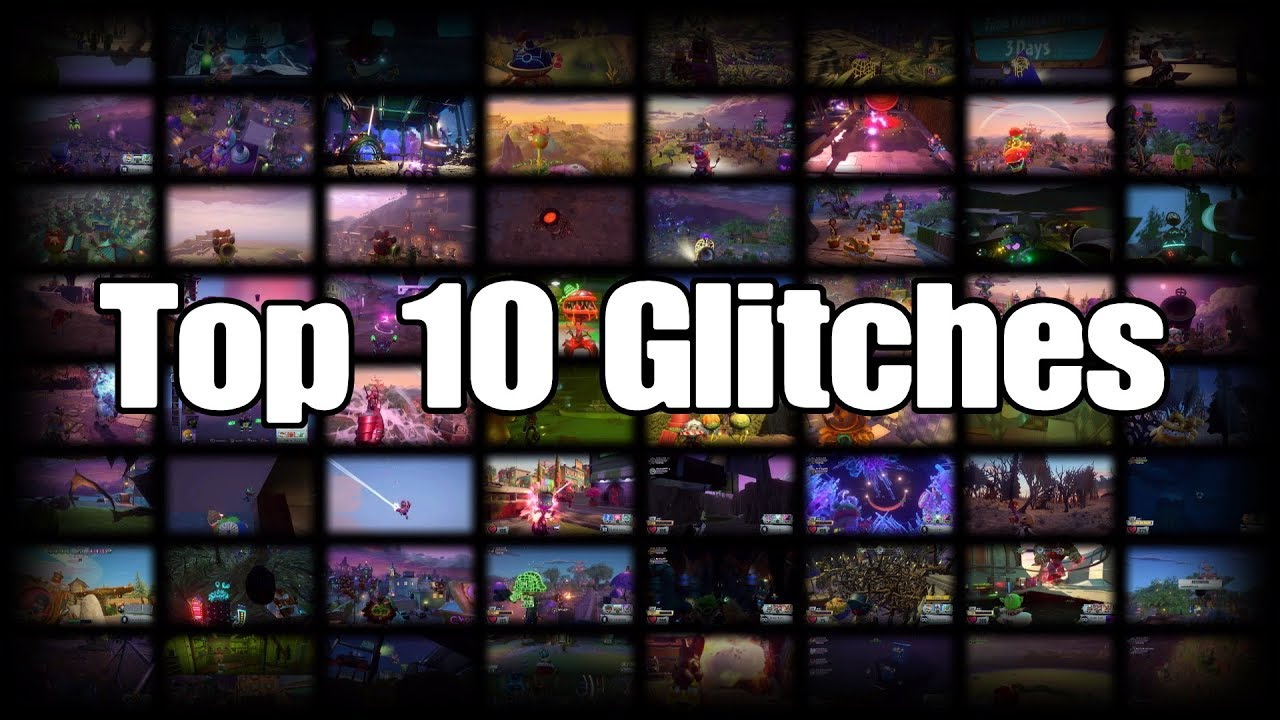 Plants vs Zombies GW2 Top 10 Glitches