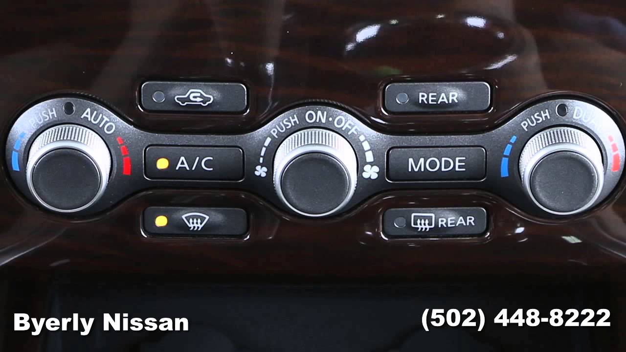 How to use the Climate Controls on your 2014 Nissan Pathfinder from Byerly Nissan in Louisville KY