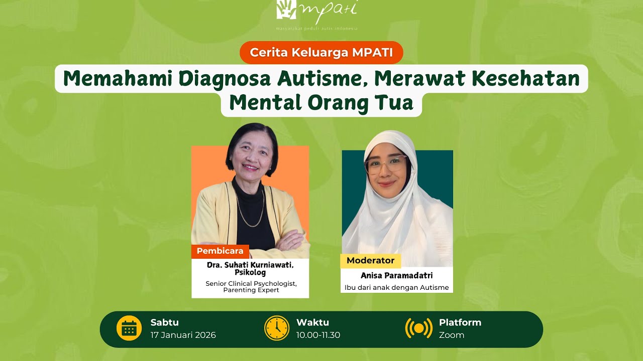 Memahami Diagnosa Autisme, Merawat Kesehatan Mental Orang Tua