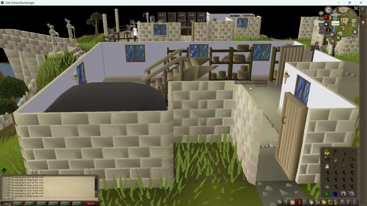 runescape iron sword