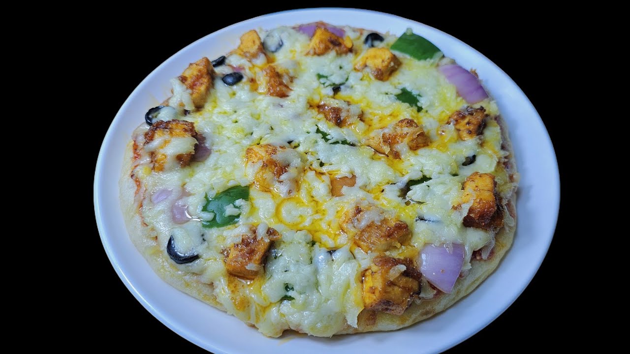 Pizza Without Oven Recipe//Easy Pizza Recipe at Home//Pan Pizza Recipe 