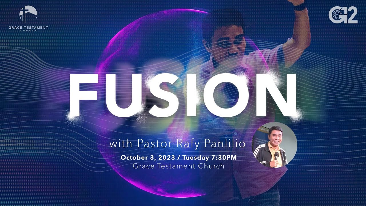 Boldness for the Gospel | FUSION | Pastor Rafy Panlilio