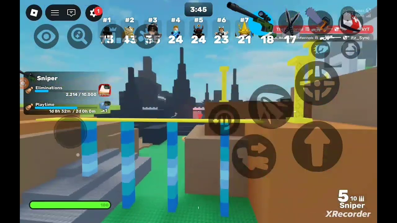 Diamond sniper griding🤔