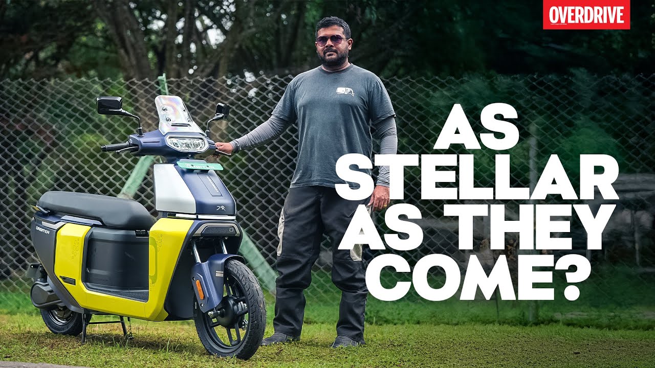 TVS Orbiter Electric Scooter 2025 | First Look & Detailed Walkaround |OVERDRIVE