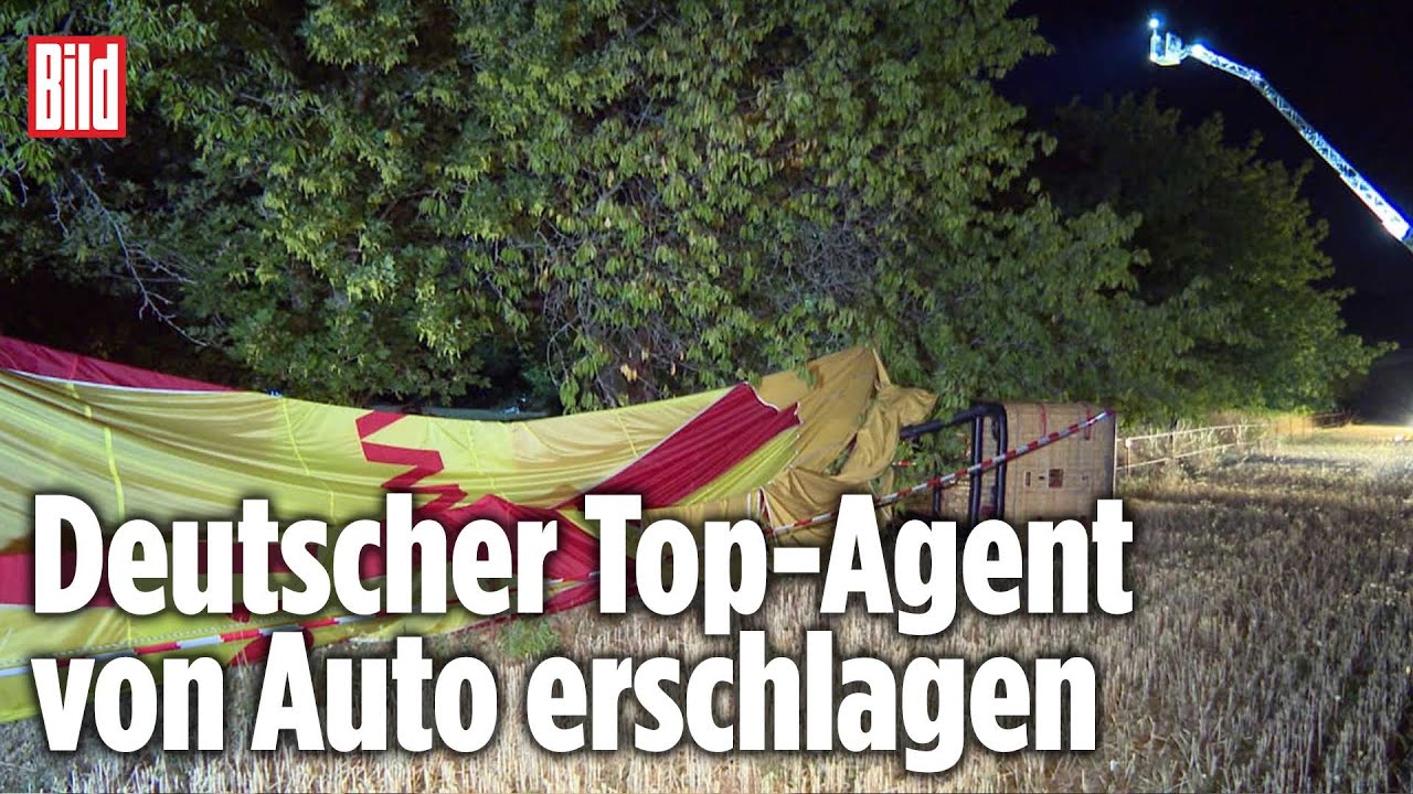 Heißluftballon-Absturz löst Ketten-Reaktion aus – ein Toter | Beelitz