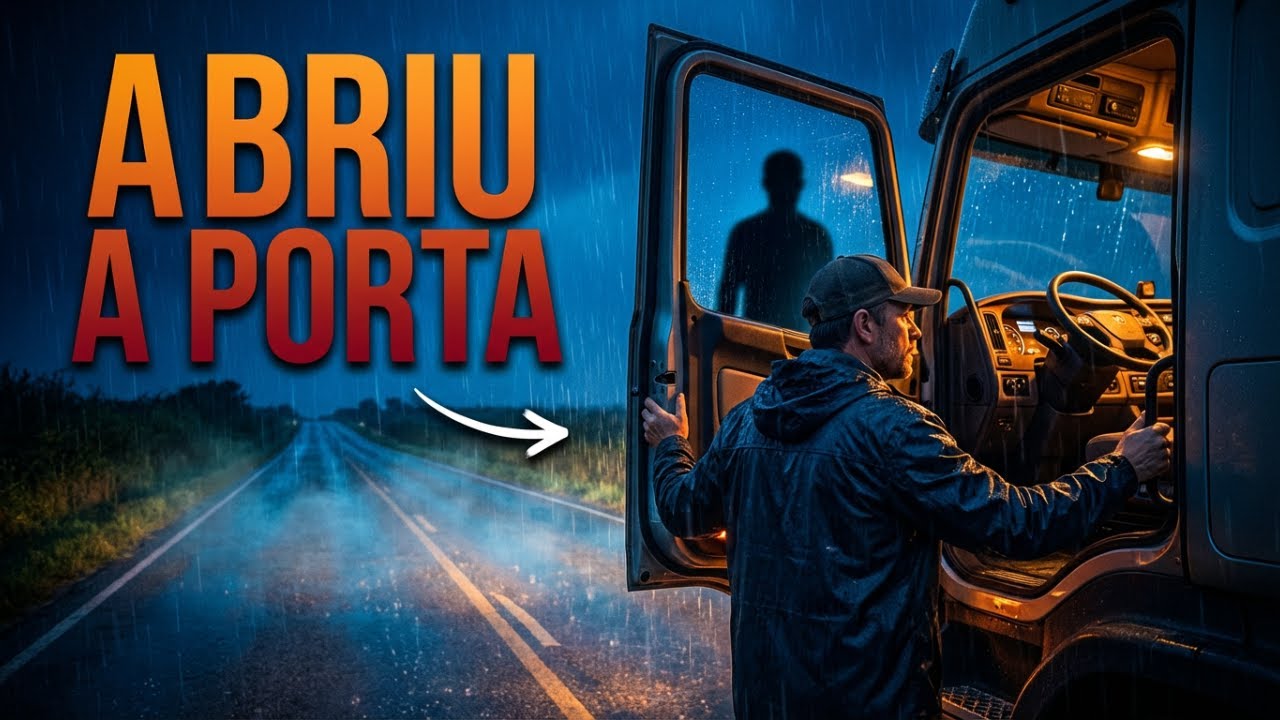 CAMINHONEIRO CONTA o que aconteceu quando abriu a porta