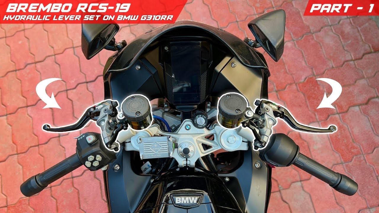 Brembo RCS-19 Hydraulic Clutch & Brake lever set Installation | Part 1