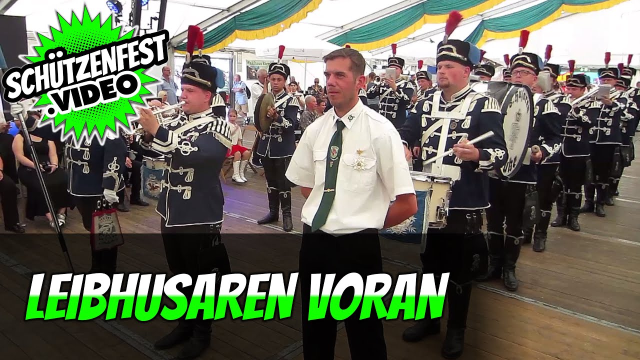 🟢 Leibhusaren Voran 🎼 | Trompeterkorps 8. Husaren Buke | Milit&auml;rmarsch | Sch&uuml;tzenfest Deilinghofen
