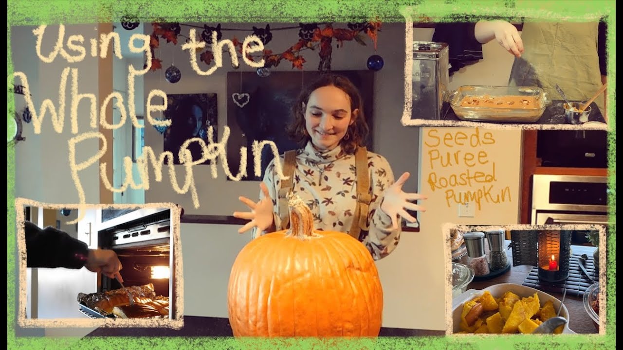 What to Do with Your Fall Pumpkins? Use the Whole Thing!