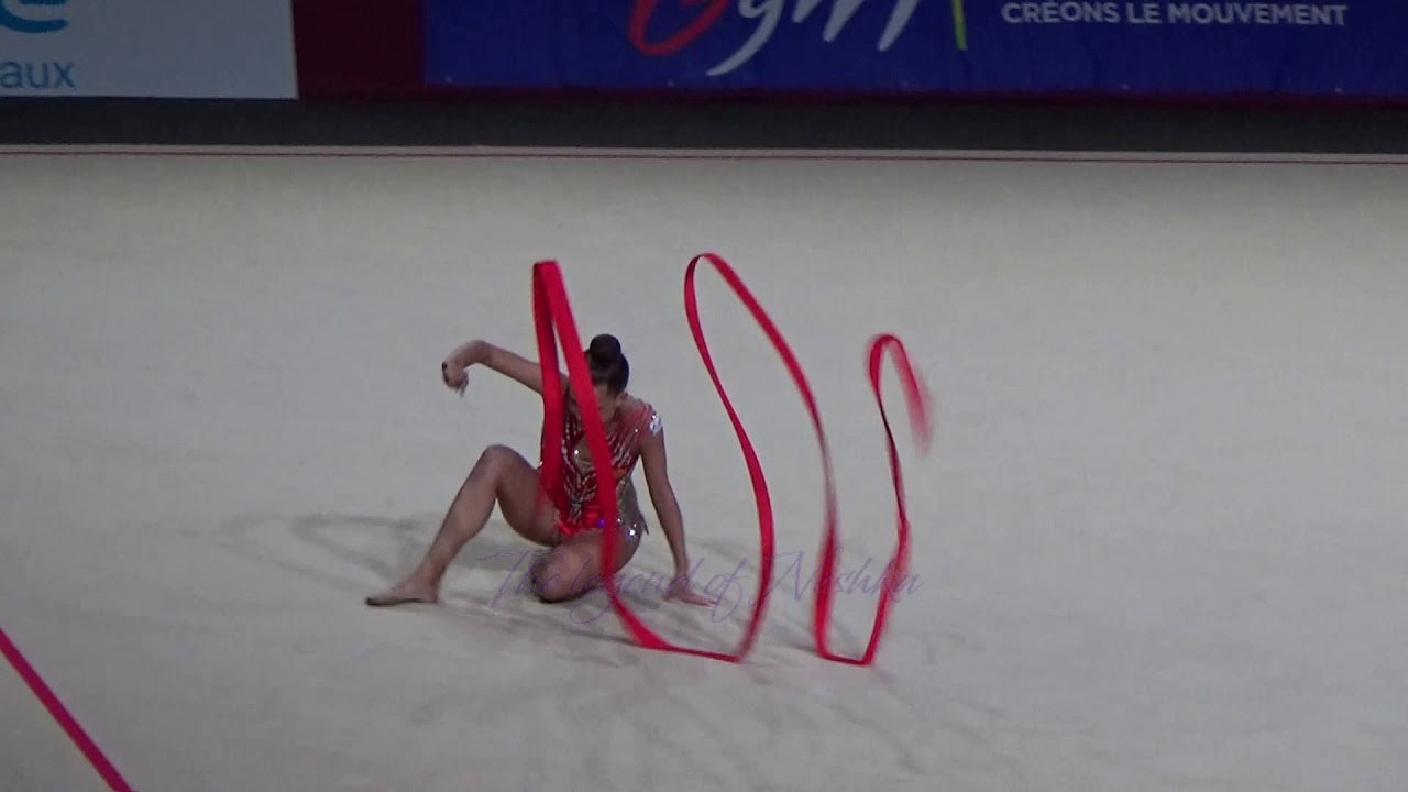 Ekaterina SELEZNEVA (RUS) ribbon - 2018 Thiais AA