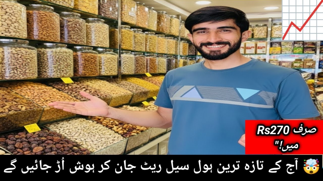 🤯 Aaj ke Dry Fruits ke Taza Rates | Kaju, Badam, Pista ka Rate kya hai? | Dry Fruit Price List Today