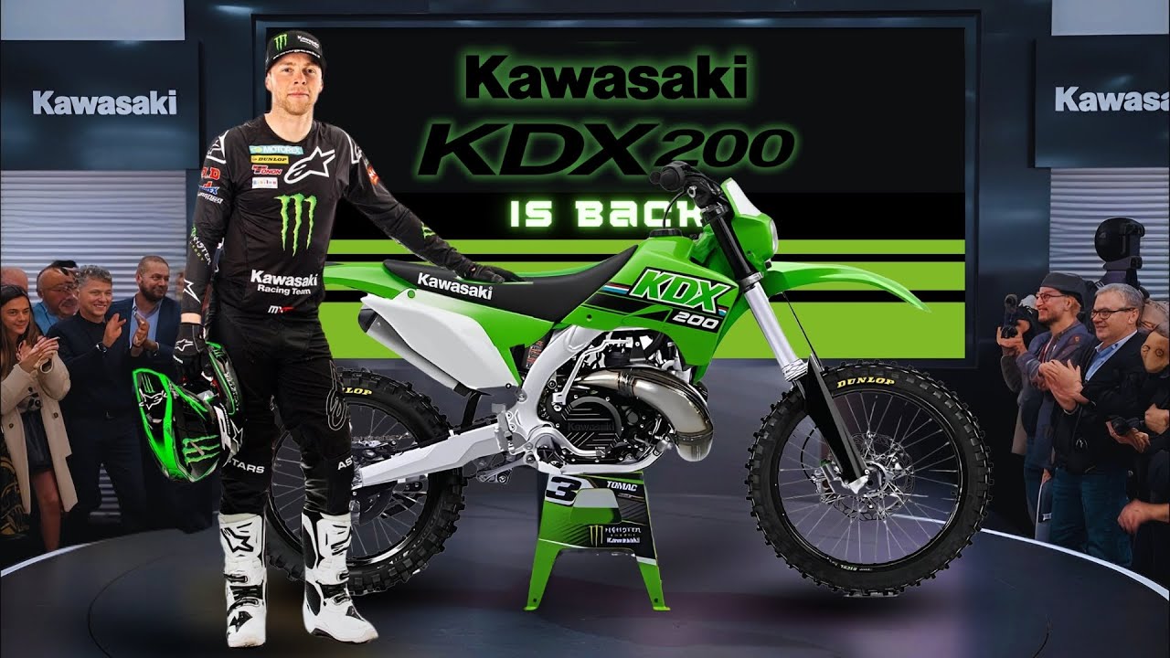 OFFICIAL: 2025 ALL NEW KAWASAKI KDX200 2-STROKE ANNOUNCED! &ndash; THE DRAMATIC COMEBACK OF KDX200?!