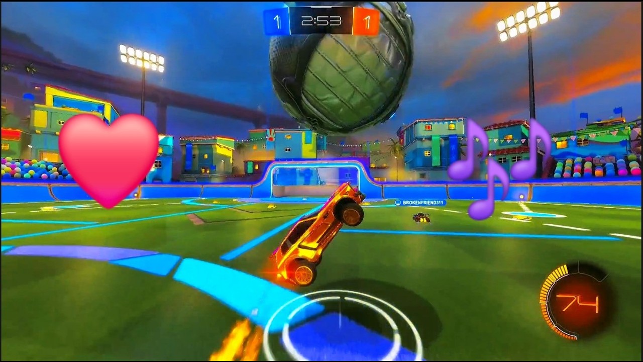 Shape Of You 🩷🎶 (Rocket League Montage)