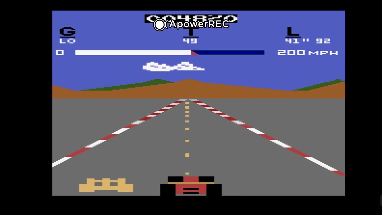 Pole position atari 2600 parte 4